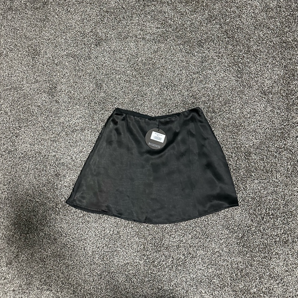 White Fox Boutique Black Mini Skirt